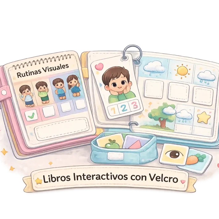 Libros Interactivos con velcro